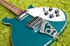 Rickenbacker 620/6 , Turquoise: Close up - Free2