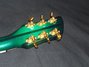 Rickenbacker 730/6 PW Build (acoustic), Greenburst: Headstock - Rear