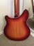Nov 1989 Rickenbacker 360/6 , Fireglo: Body - Rear