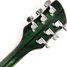 Rickenbacker 360/6 Refin, Trans Green: Headstock - Rear