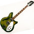 Rickenbacker 360/6 Refin, Trans Green: Full Instrument - Front