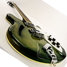 Rickenbacker 360/6 Refin, Trans Green: Close up - Free2