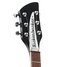Rickenbacker 330/6 , Jetglo: Headstock