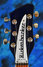 Rickenbacker 360/6 , Midnightblue: Headstock