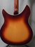 Jul 1992 Rickenbacker 360/12 V64, Fireglo: Body - Rear