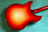Jul 2018 Rickenbacker 330/6 , Fireglo: Body - Rear