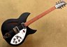 Rickenbacker 330/6 , Matte Black: Full Instrument - Front