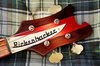 Feb 2003 Rickenbacker 4001/4 C64, Fireglo: Headstock