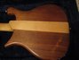 Sep 1994 Rickenbacker 650/6 Dakota, Natural Walnut: Body - Rear