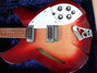 Rickenbacker 330/6 Mod, Fireglo: Body - Front