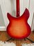 Jan 2018 Rickenbacker 360/12 C63, Fireglo: Body - Rear
