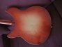 Jan 1974 Rickenbacker 360/6 , Fireglo: Body - Rear
