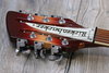 Rickenbacker 620/12 , Fireglo: Headstock