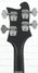 Rickenbacker 4003/4 , Matte Black: Headstock - Rear