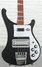 Rickenbacker 4003/4 , Matte Black: Body - Front