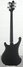 Rickenbacker 4003/4 , Matte Black: Full Instrument - Rear