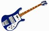 Rickenbacker 4003/5 , Midnightblue: Full Instrument - Front