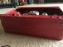 Rickenbacker Lunchbox 1934/amp , Red: Body - Rear