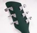 Rickenbacker 330/6 SPC, British Racing Green: Headstock - Rear
