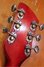 Rickenbacker 950/6 Tulip, Fireglo: Headstock - Rear