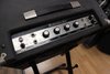 Rickenbacker TR35B/amp , Black: Headstock - Rear