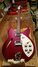 Rickenbacker 330/6 , Ruby: Full Instrument - Front