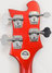 Rickenbacker 4003/4 , Ruby: Headstock - Rear