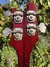 Rickenbacker 4001/4 Mod, Burgundy: Headstock - Rear