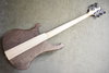 Rickenbacker 4003/5 S, Natural Walnut: Full Instrument - Rear