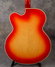 Aug 1961 Rickenbacker 375/6 F, Fireglo: Body - Rear