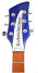 Rickenbacker 620/6 , Jetglo: Headstock