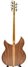 Rickenbacker 330/6 , Natural Walnut: Full Instrument - Rear