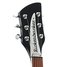Rickenbacker 360/6 , Jetglo: Headstock