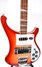 Rickenbacker 4003/4 , Fireglo: Body - Front