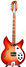 Rickenbacker 360/12 C63, Fireglo: Full Instrument - Front