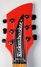 Rickenbacker 620/6 BH BT, Red: Headstock