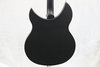 Jul 2018 Rickenbacker 330/6 , Matte Black: Body - Rear