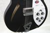 Rickenbacker 330/6 , Matte Black: Close up - Free