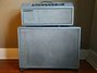 Rickenbacker B-22/amp Head and Cab, Silver: Headstock