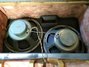 Rickenbacker B-22/amp Head and Cab, Silver: Headstock - Rear