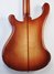 Aug 1978 Rickenbacker 4001/4 , Fireglo: Body - Rear