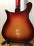 Aug 1987 Rickenbacker 610/6 , Fireglo: Body - Rear