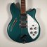 Mar 1994 Rickenbacker 370/12 , Turquoise: Body - Rear