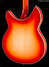Jul 2018 Rickenbacker 360/12 C63, Fireglo: Body - Rear