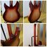 Rickenbacker 1997/6 f hole, Fireglo: Body - Rear