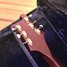 Rickenbacker 480/6 Mod, Burgundy: Headstock - Rear