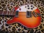 Rickenbacker 620/6 , Fireglo: Close up - Free2