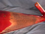 Rickenbacker 360/6 , Fireglo: Neck - Rear