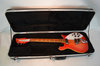 Rickenbacker 620/6 , Amber Fireglo: Close up - Free2