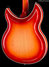 Jun 2018 Rickenbacker 381/6 V69, Fireglo: Body - Rear